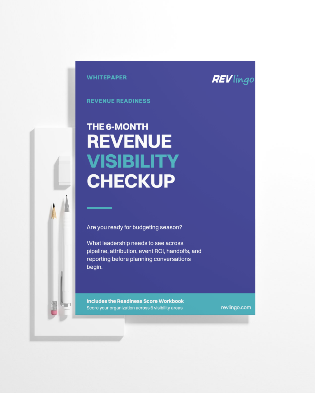 Cover of the 6-Month Revenue Visibility Checkup whitepaper by REVlingo